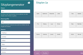 Sitzplangenerator Sitzplangenerator