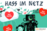 Flyer "Hass im Netz"